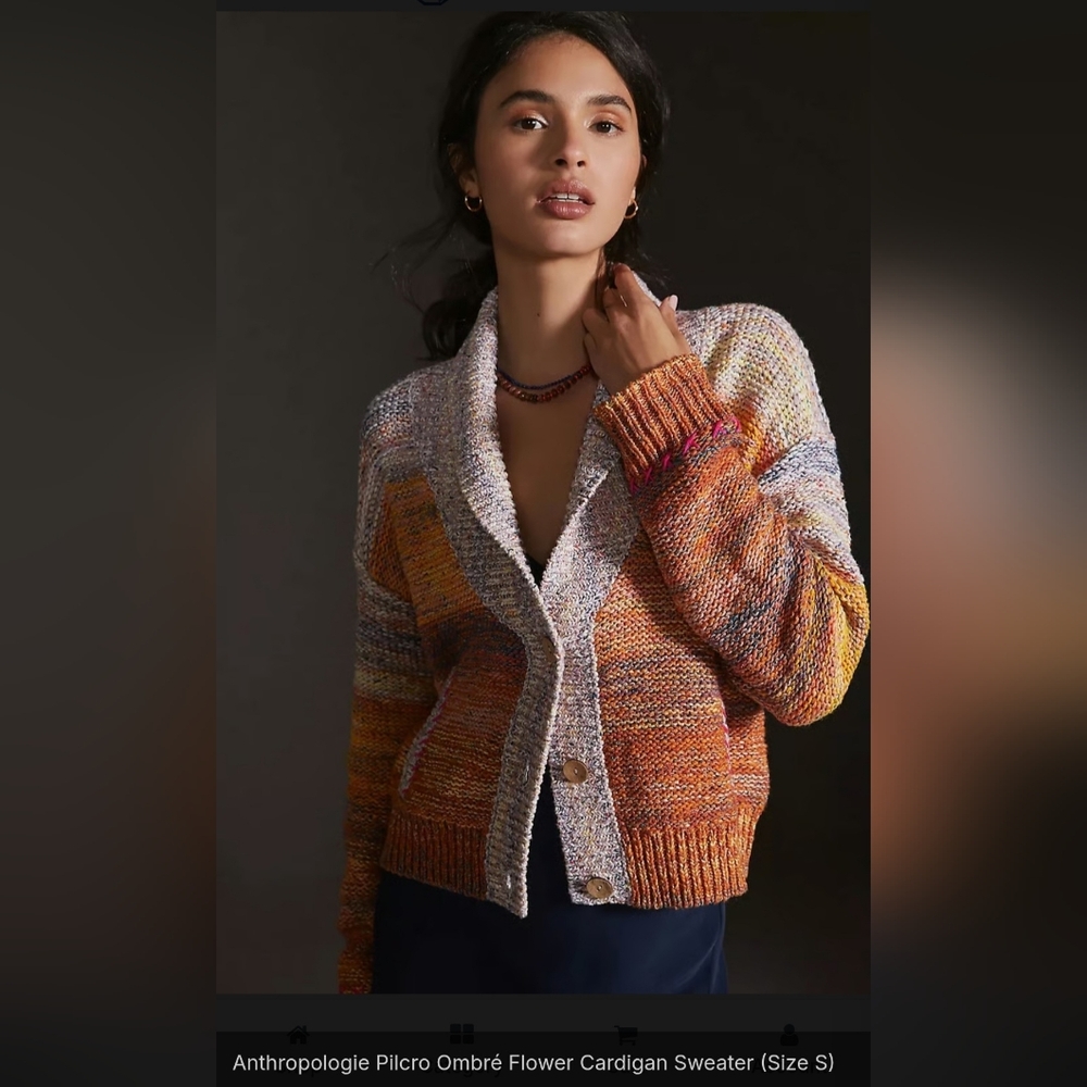 Anthropologie Pilcro Ombre Cardigan Sweater